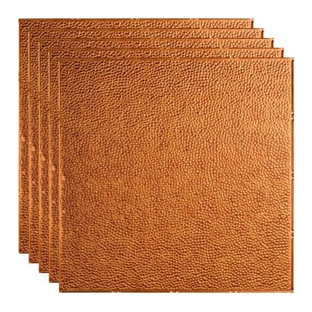 Fasade Border Fill - 23-3/4 X 23-3/4 PVC Lay In Tile In Antique Bronze -